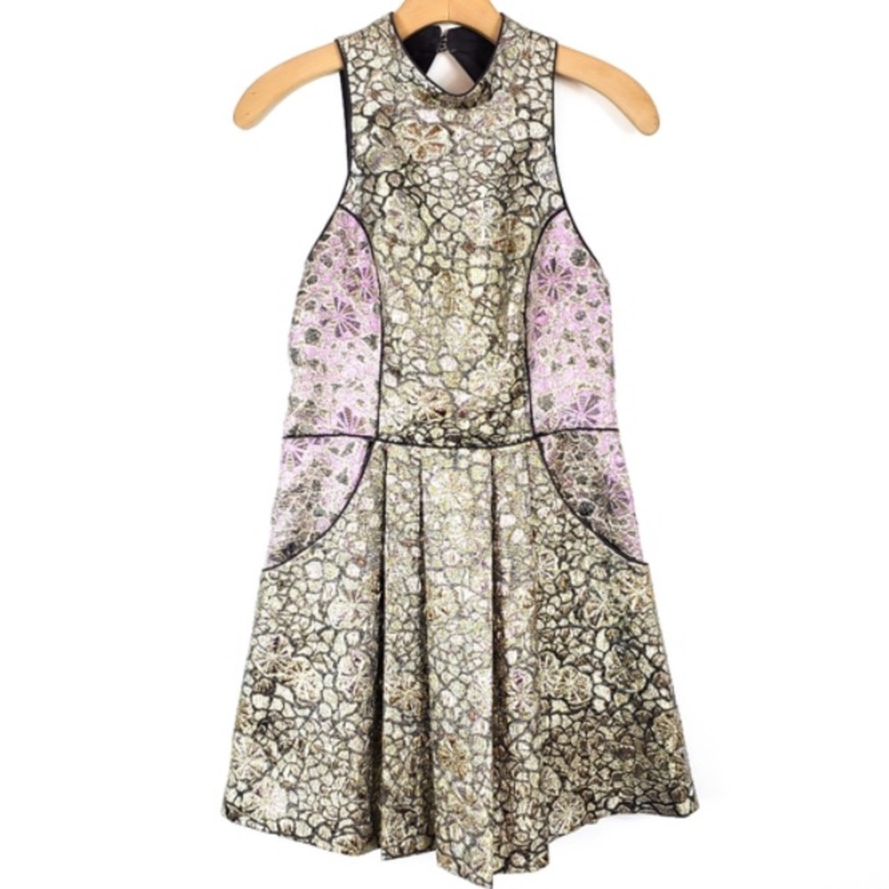 Brocade Urban Outfitters Christmas Dress